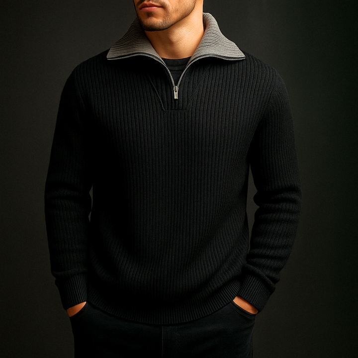 Vermont Wool Quarter Zip