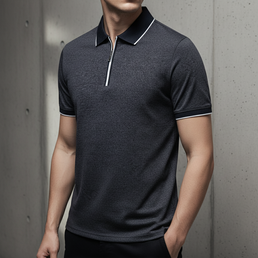 Ashton Zip Polo