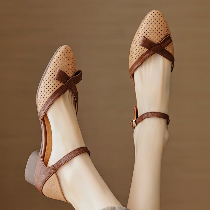 Aurelia Genuine Leather Heels