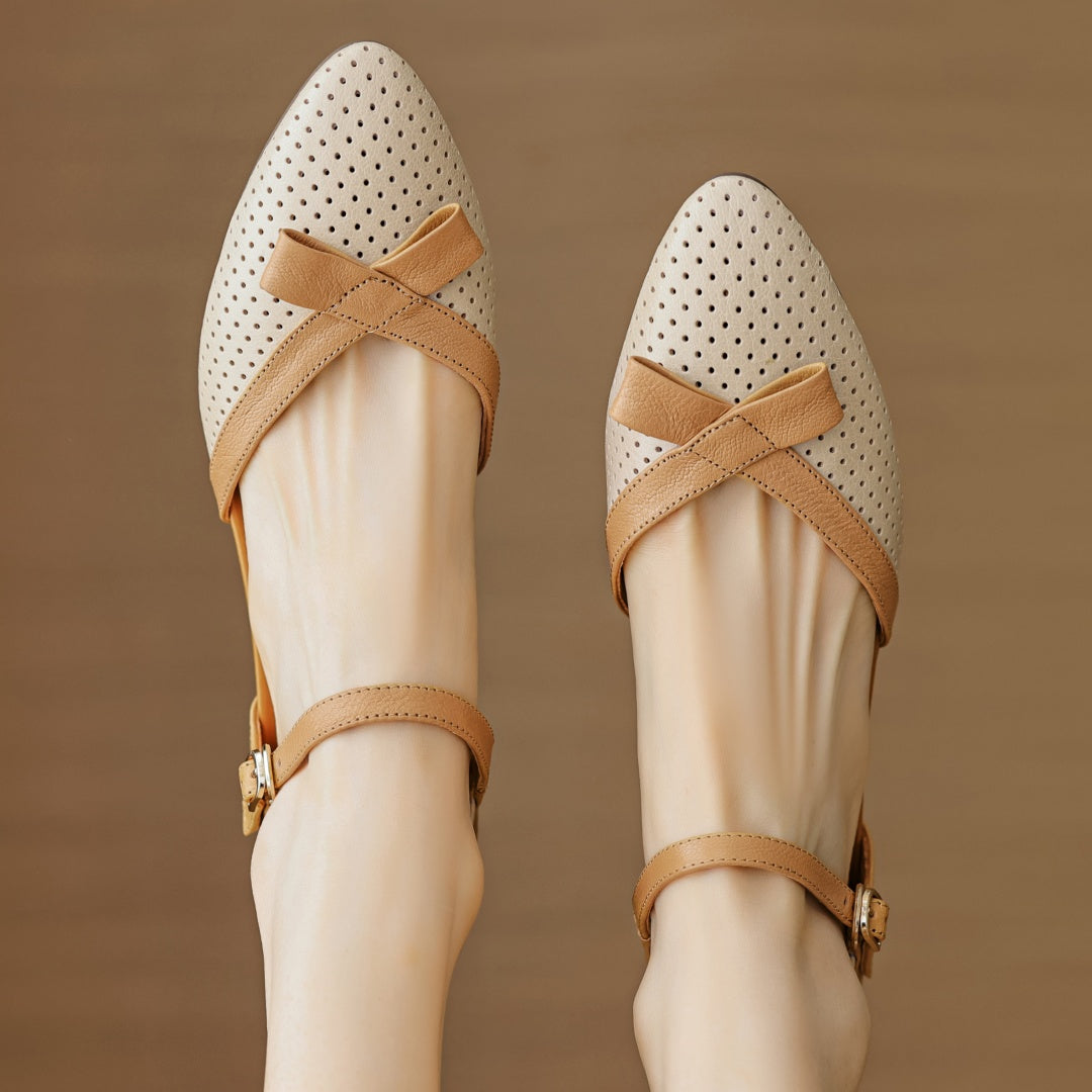 Aurelia Genuine Leather Heels