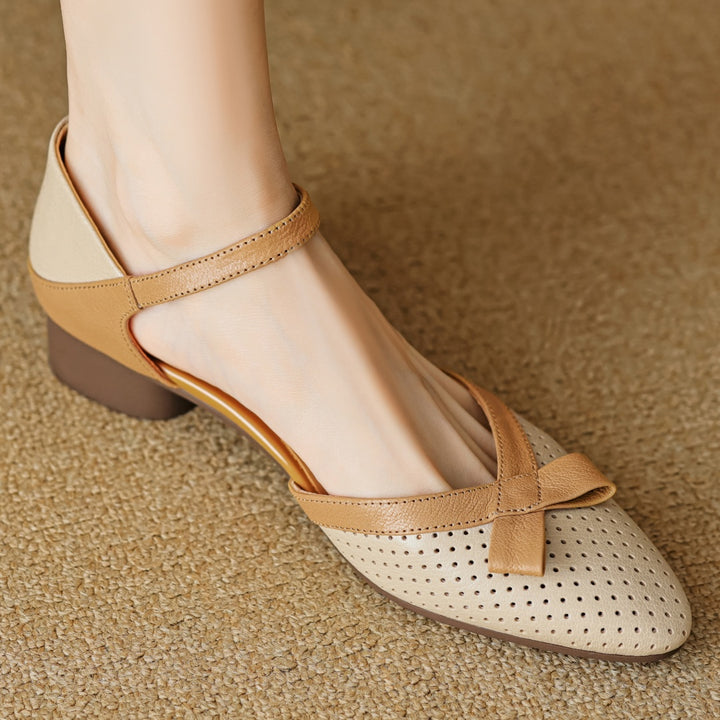 Aurelia Genuine Leather Heels
