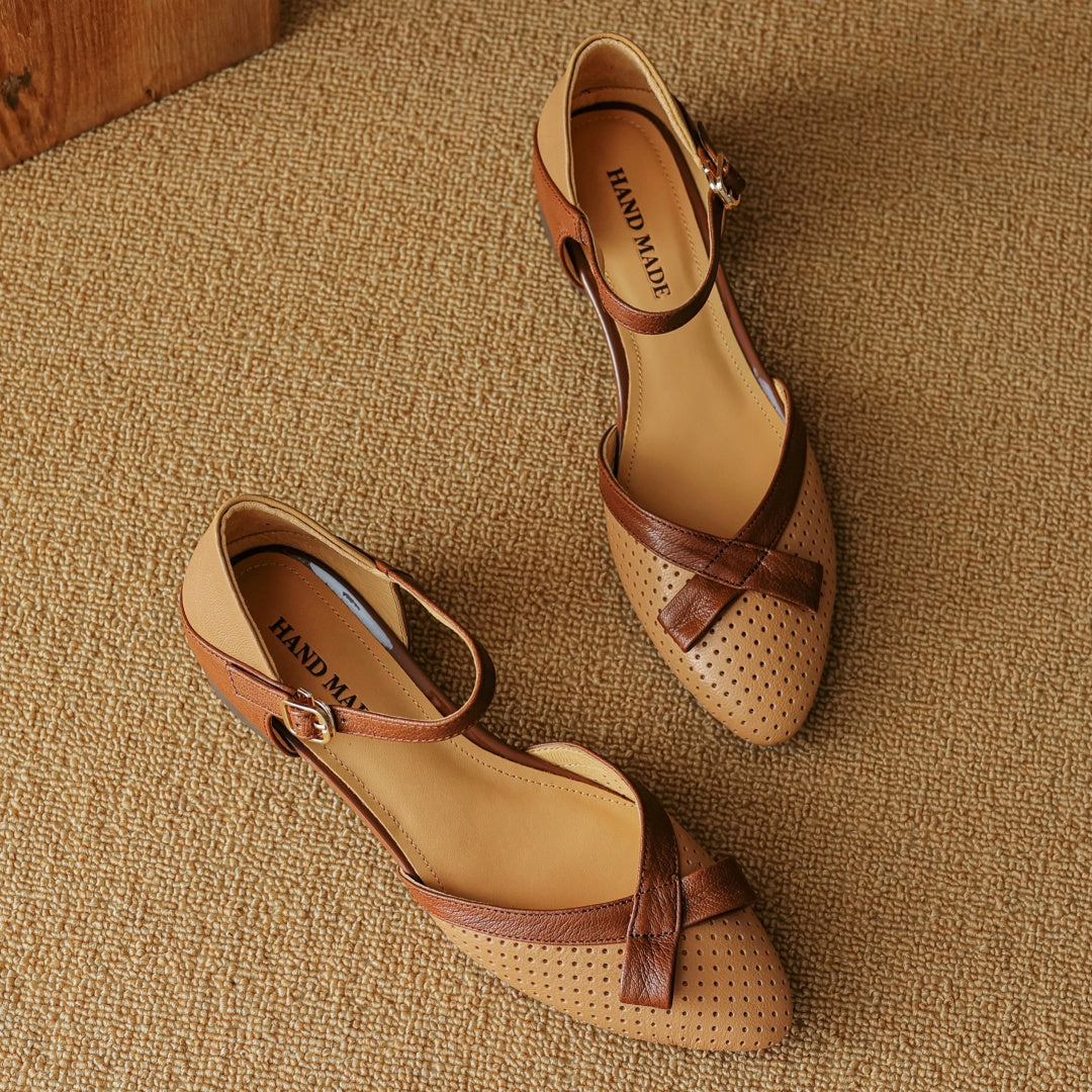 Aurelia Genuine Leather Heels