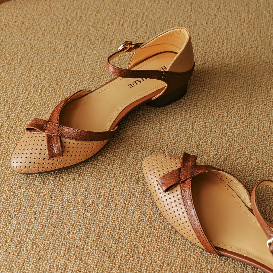 Aurelia Genuine Leather Heels