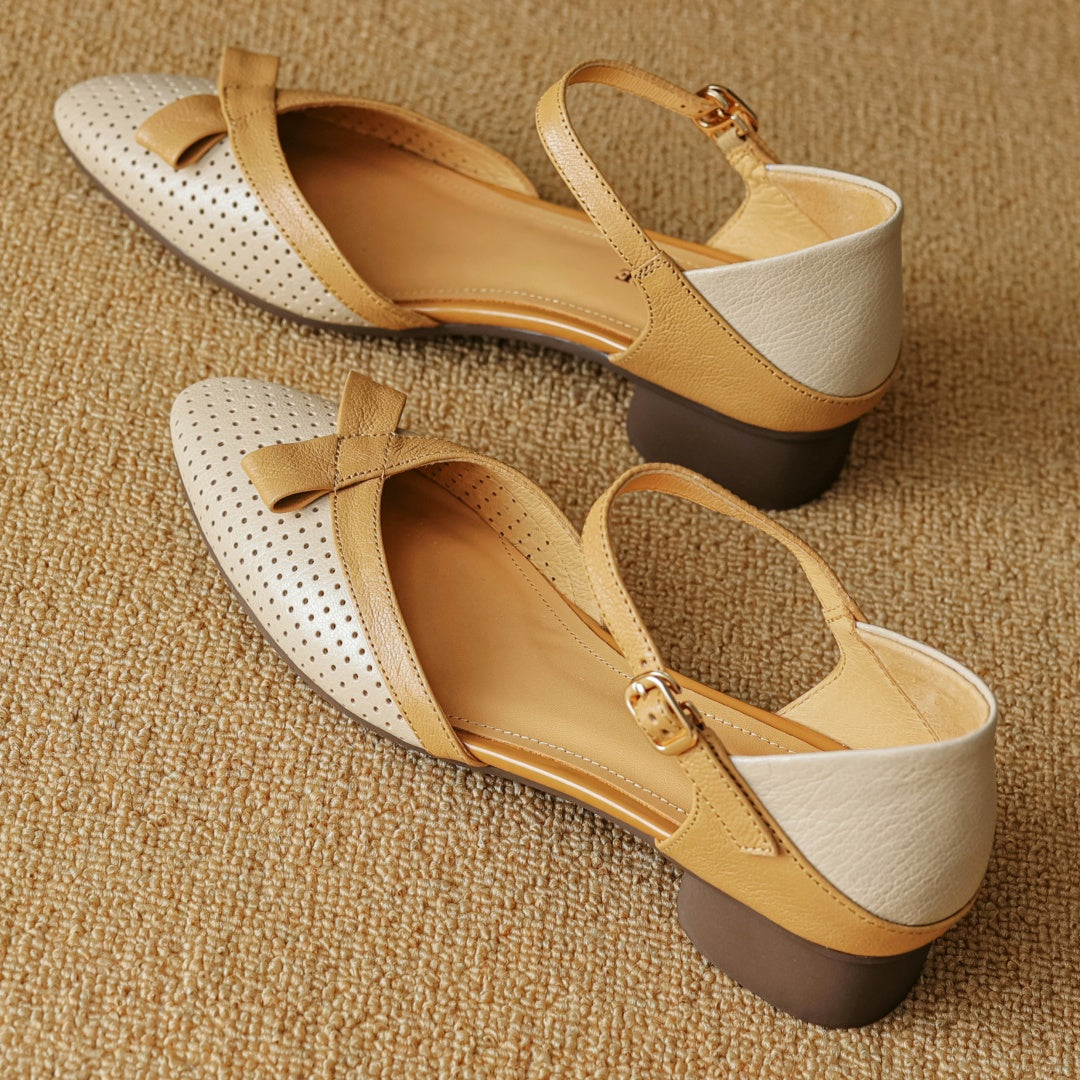 Aurelia Genuine Leather Heels
