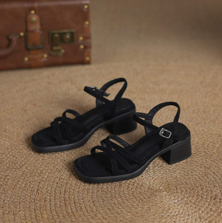 Delainey Leather Sandals