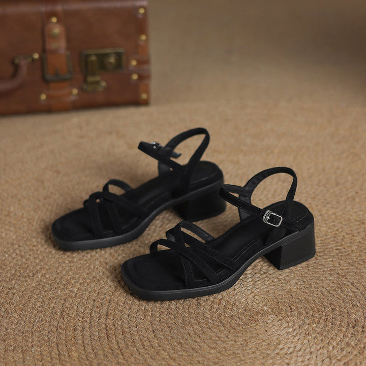 Delainey Leather Sandals