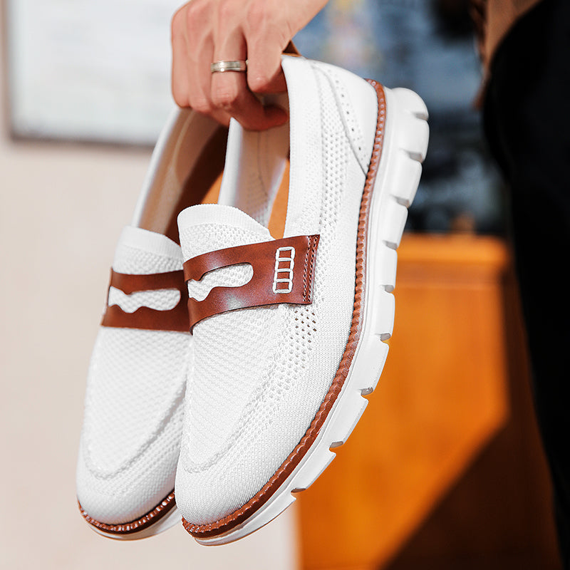 Oxford Mesh Loafers