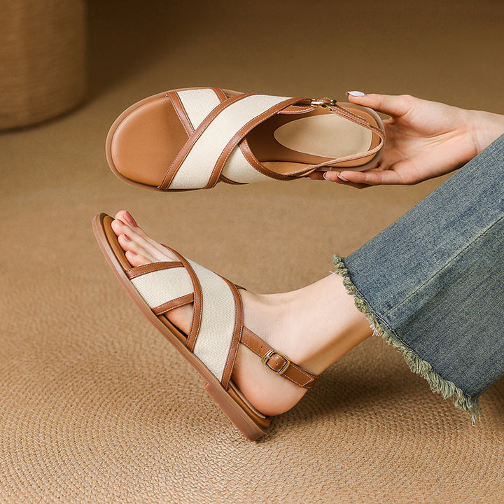 Solenza Leather Sandals