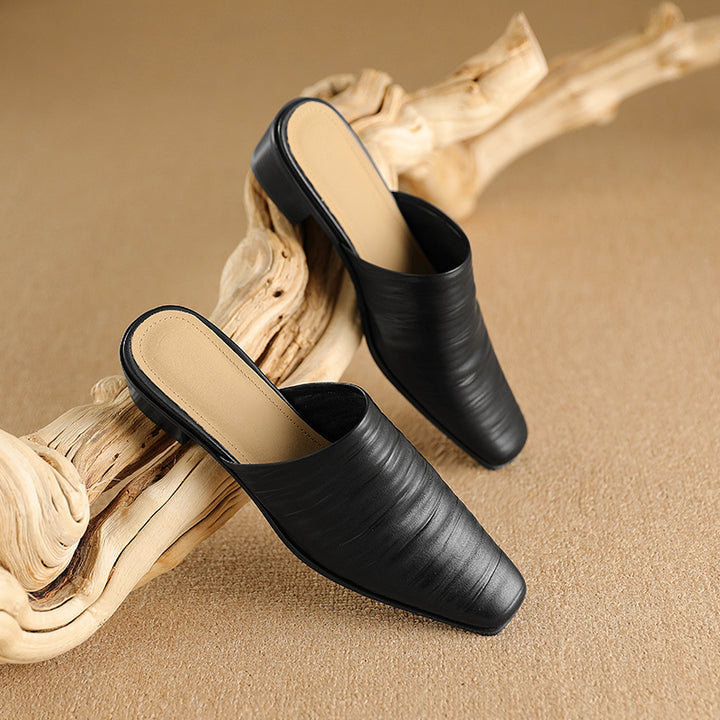 Sorrento Genuine Leather Mules