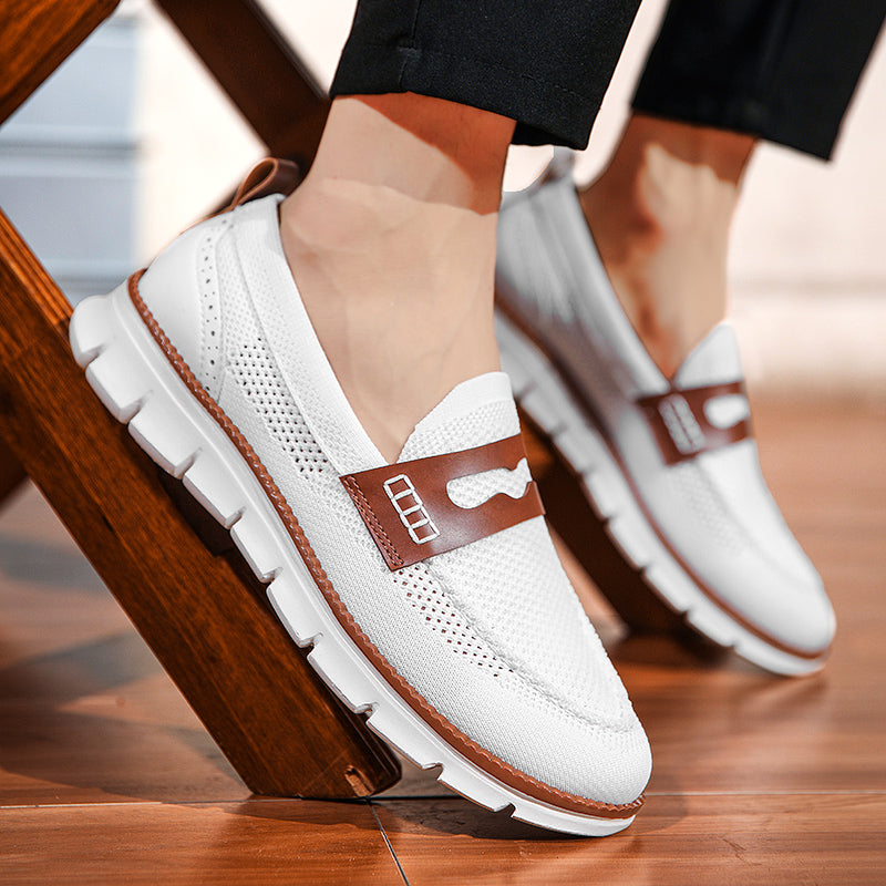 Oxford Mesh Loafers