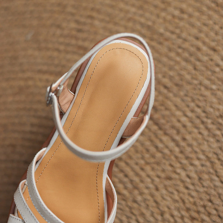 Delainey Leather Sandals