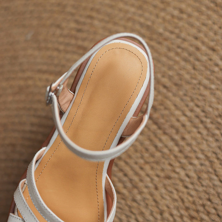 Delainey Leather Sandals
