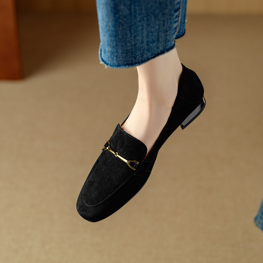 Maristelle Suede Loafers
