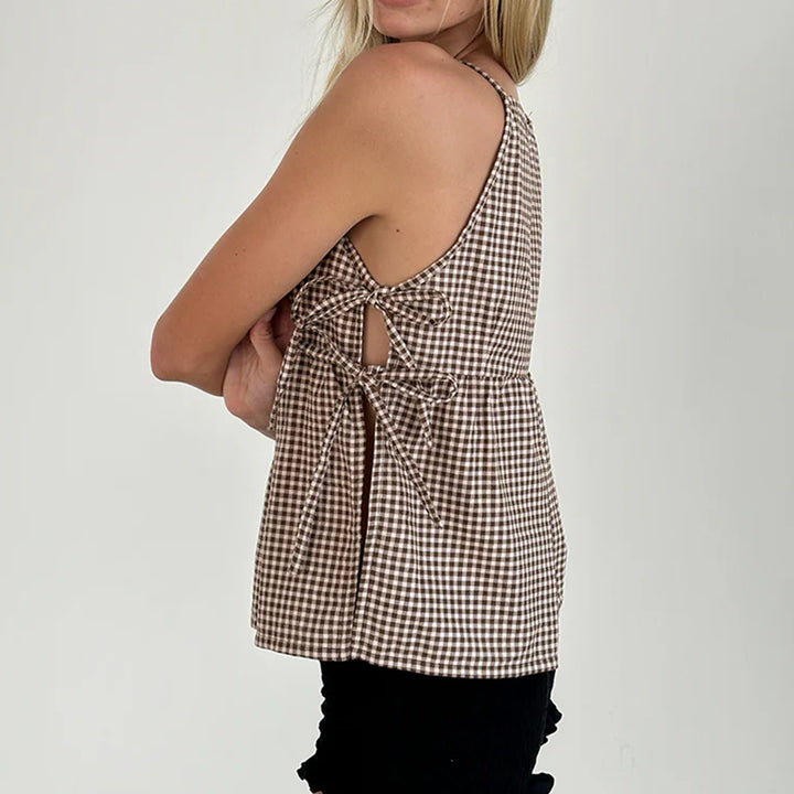 Elara Bow Tank Top