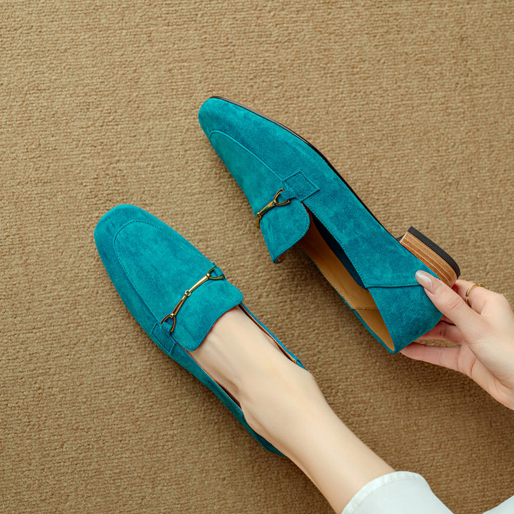 Maristelle Suede Loafers