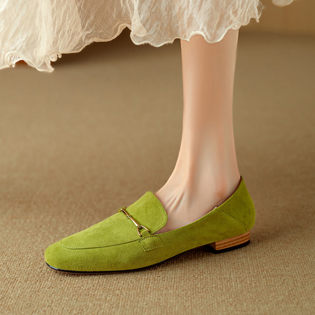 Maristelle Suede Loafers