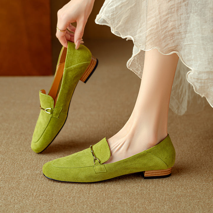 Maristelle Suede Loafers