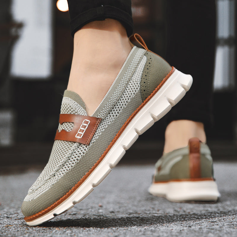 Oxford Mesh Loafers