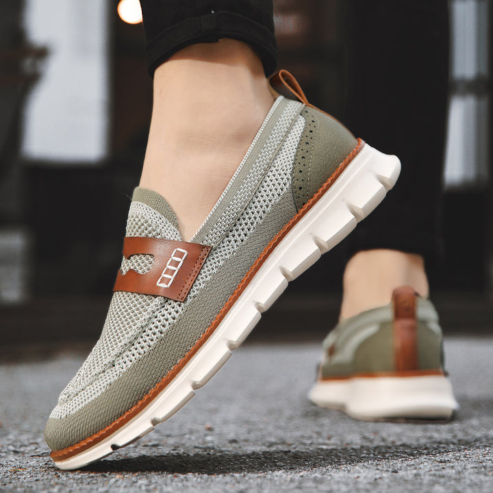 Oxford Mesh Loafers