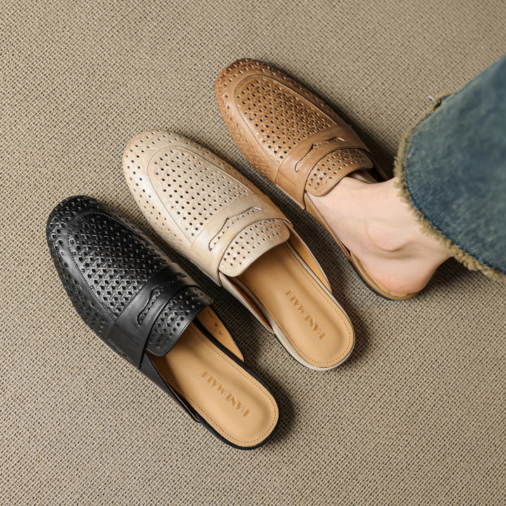 Winslet Leather Mules