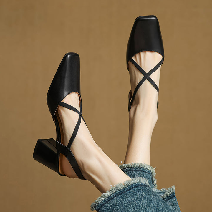 Blaire Leather Heels