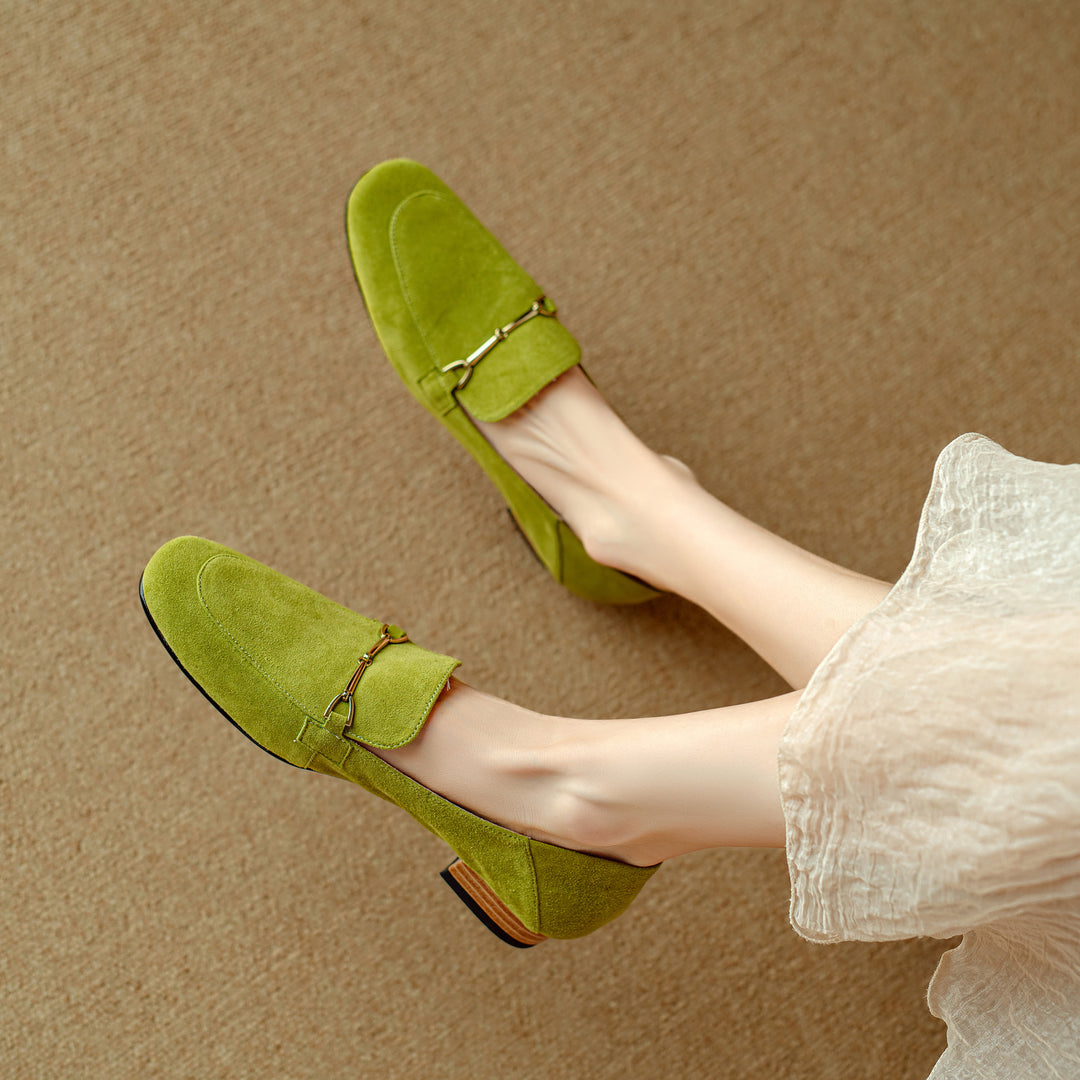 Maristelle Suede Loafers