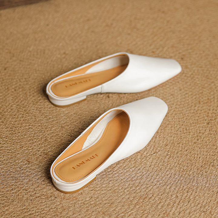 Ariana Leather Mules