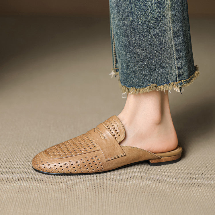 Winslet Leather Mules