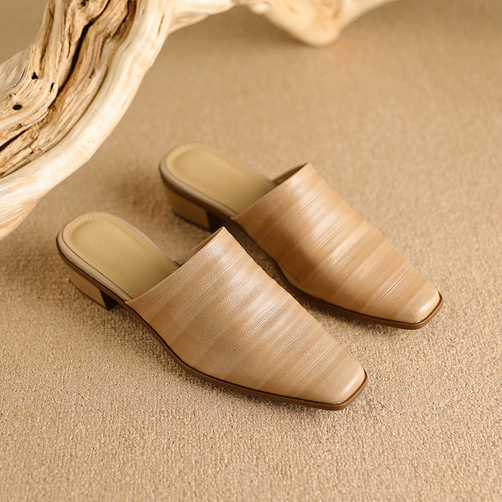 Sorrento Genuine Leather Mules