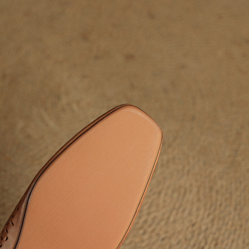 Maris Leather Mules