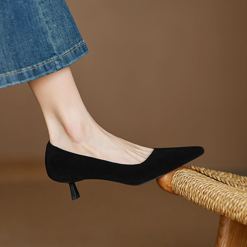 Lecia Suede Pumps