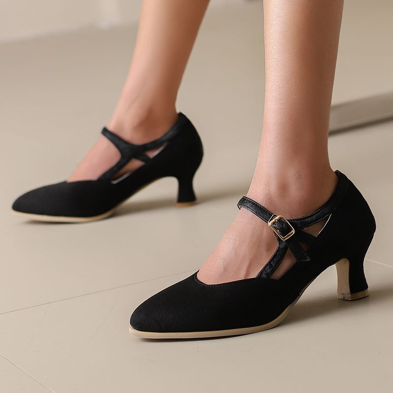 Eleanor Suede Heels