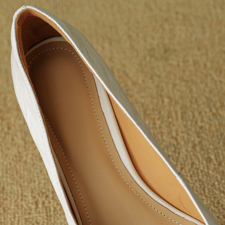 Mary Ann Leather Heels