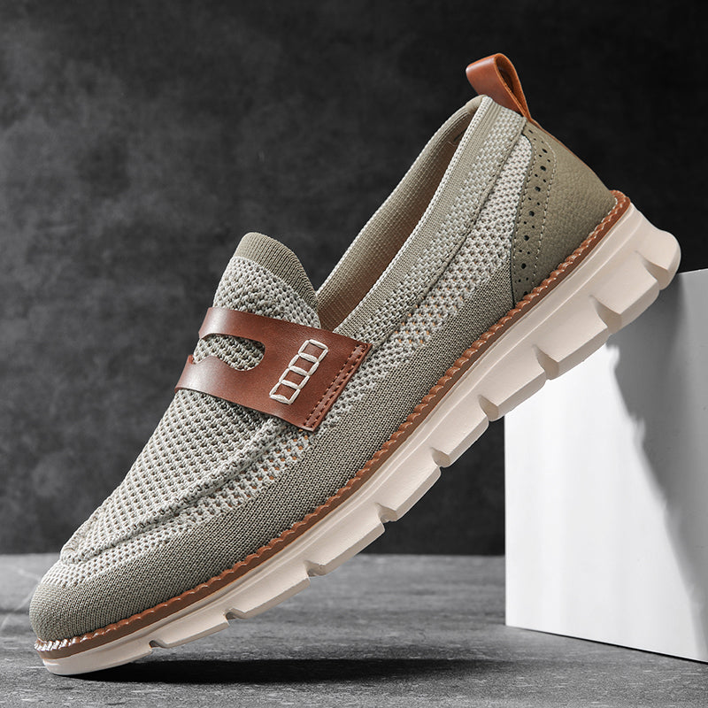 Oxford Mesh Loafers