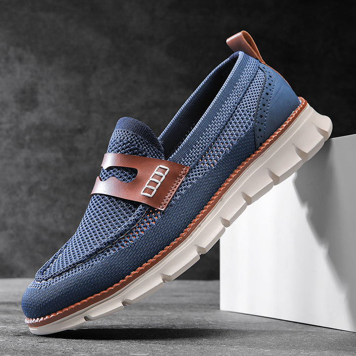 Oxford Mesh Loafers