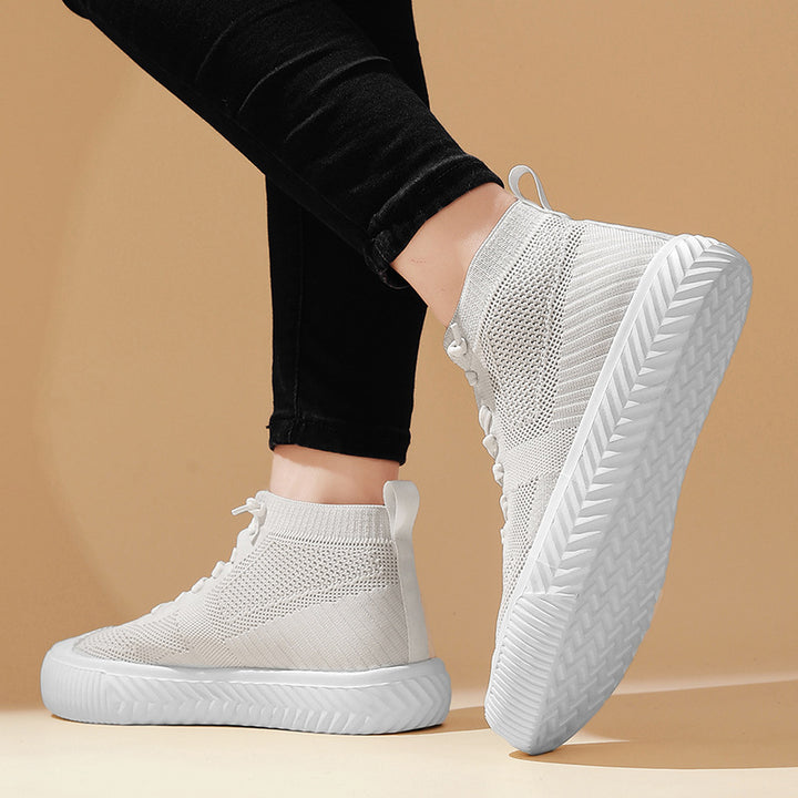 Metroknit High Top Sneakers