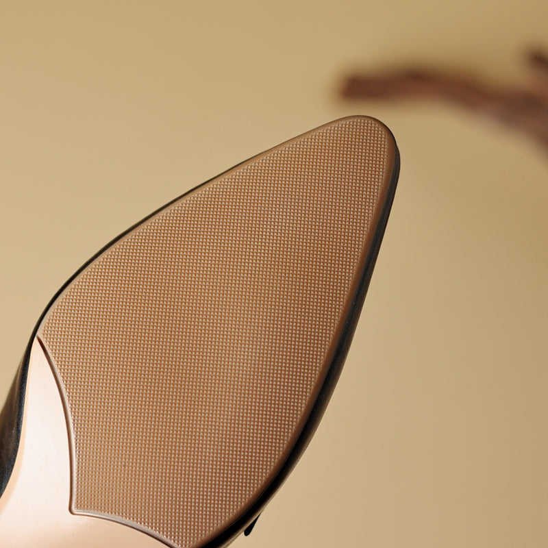 Victoria Leather Mules