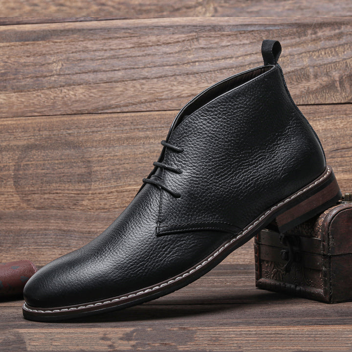 Pembroke Leather Chukka Boots
