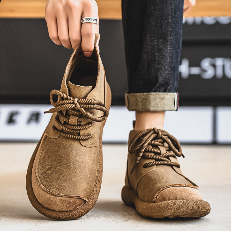 Frontier Leather Boots