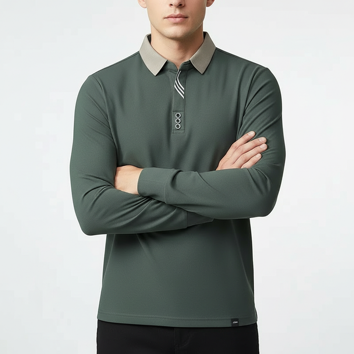 Portofino Long-Sleeve Polo Shirt