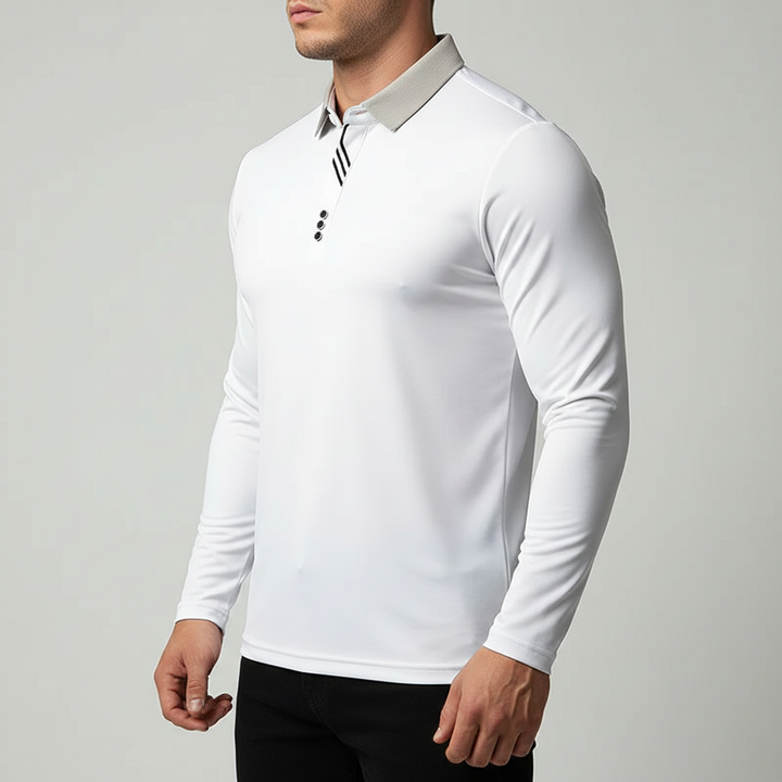 Portofino Long-Sleeve Polo Shirt