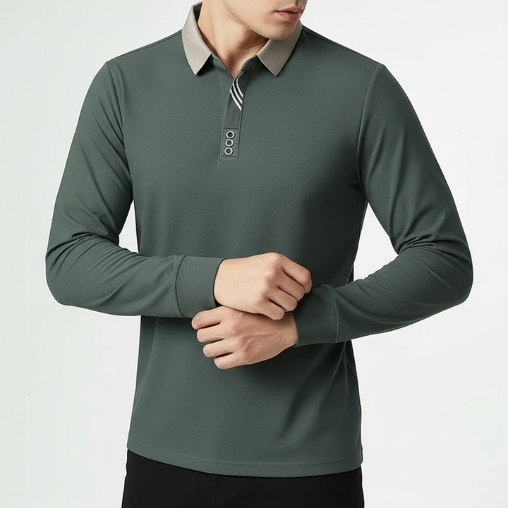 Portofino Long-Sleeve Polo Shirt