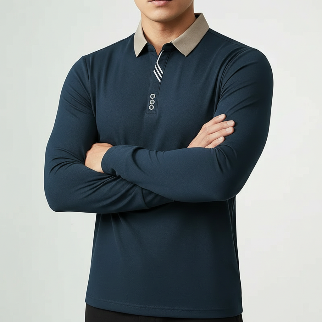 Portofino Long-Sleeve Polo Shirt