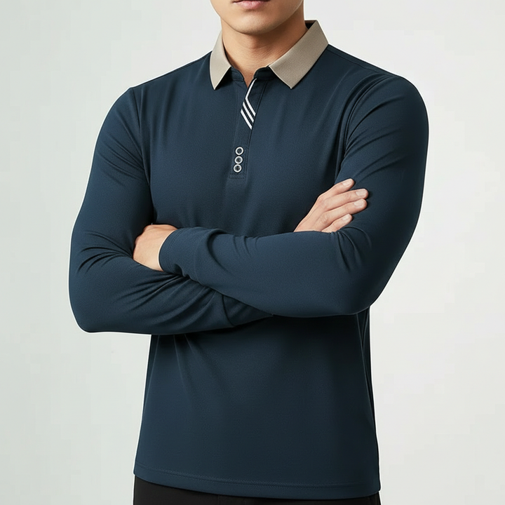 Portofino Long-Sleeve Polo Shirt