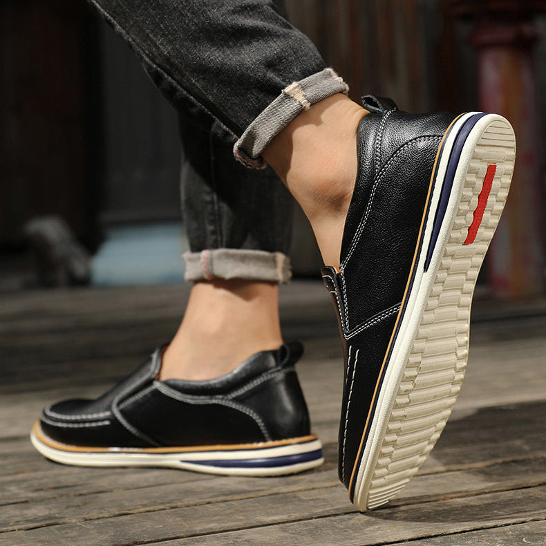 Savino Leather Loafers