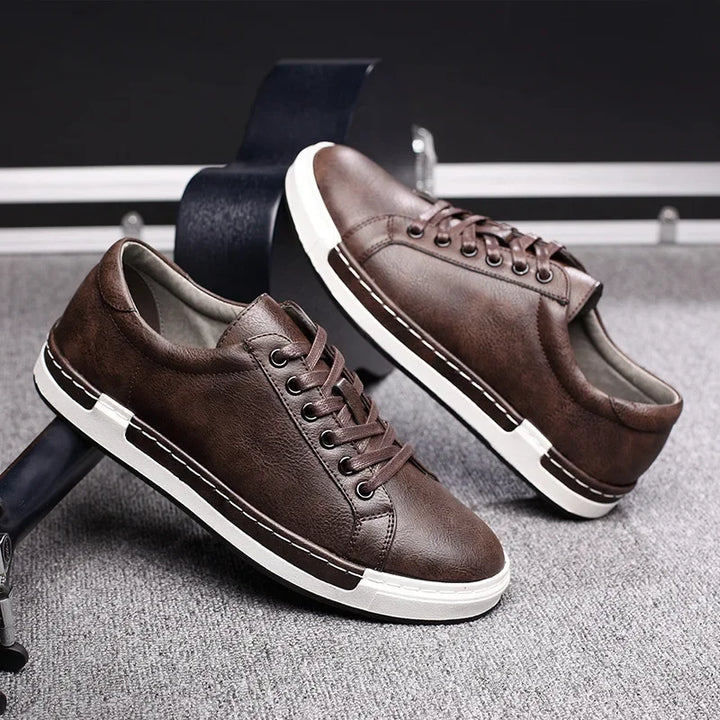 Grayson Leather Sneakers