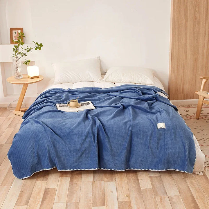 Arden Waffle Knit Blanket