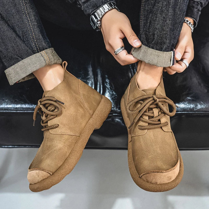 Frontier Leather Boots