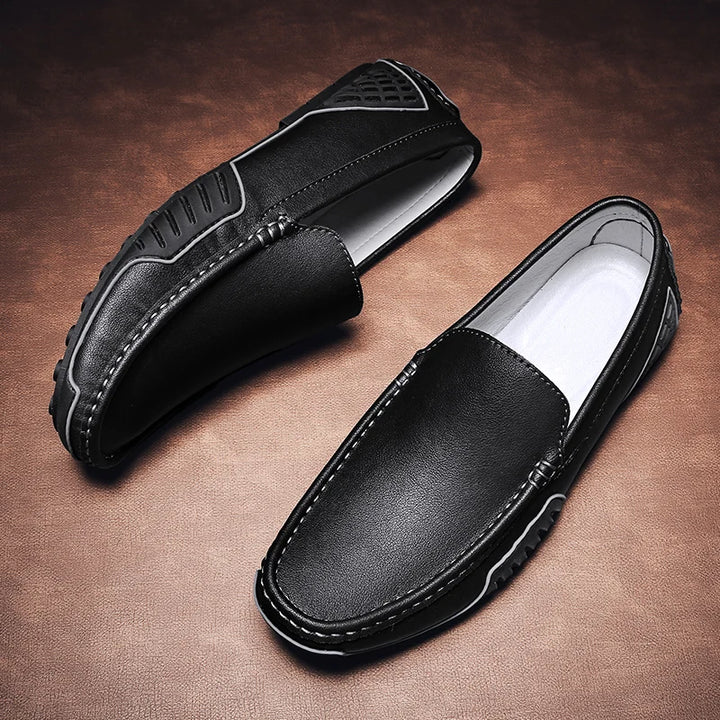 Iman Marco Leather Loafers