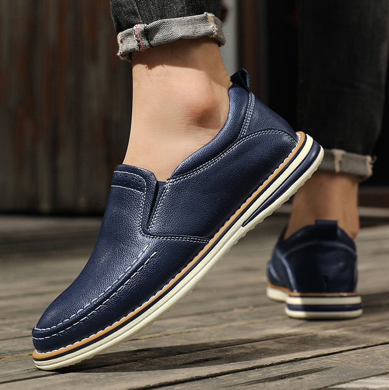 Savino Leather Loafers